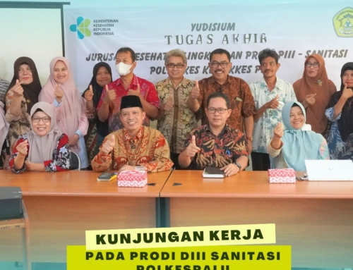 Kunjungan Kerja pada Prodi DIII Sanitasi Jurusan Kesehatan Lingkungan Poltekkes Kemenkes Palu